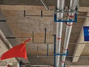 张店管廊支架的安装方法