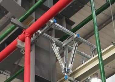 张店该抗震支架的整体式支吊架结构协调性好